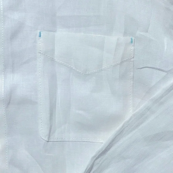 Men's White Shirt - Picture 3 of 5